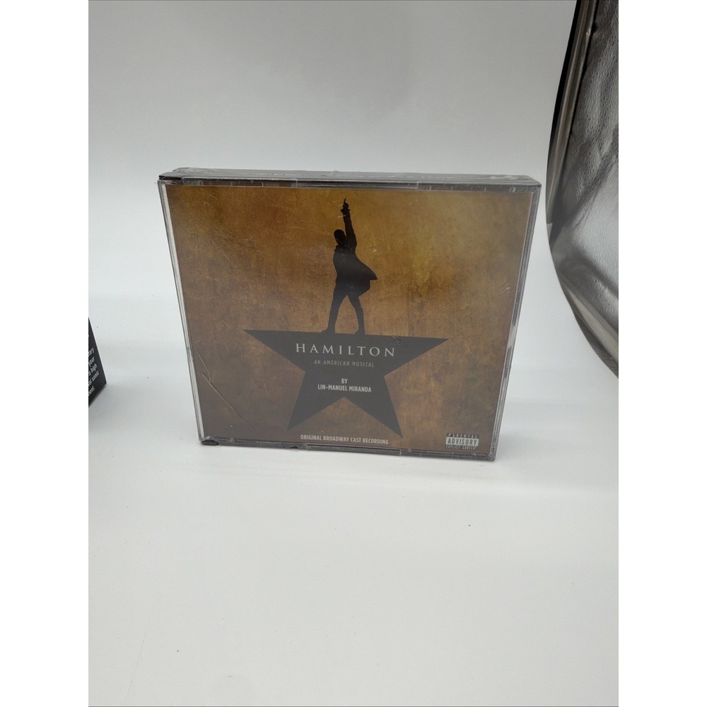 Hamilton 2 CD Set Original Broadway Cast *Explict Lyrics*
